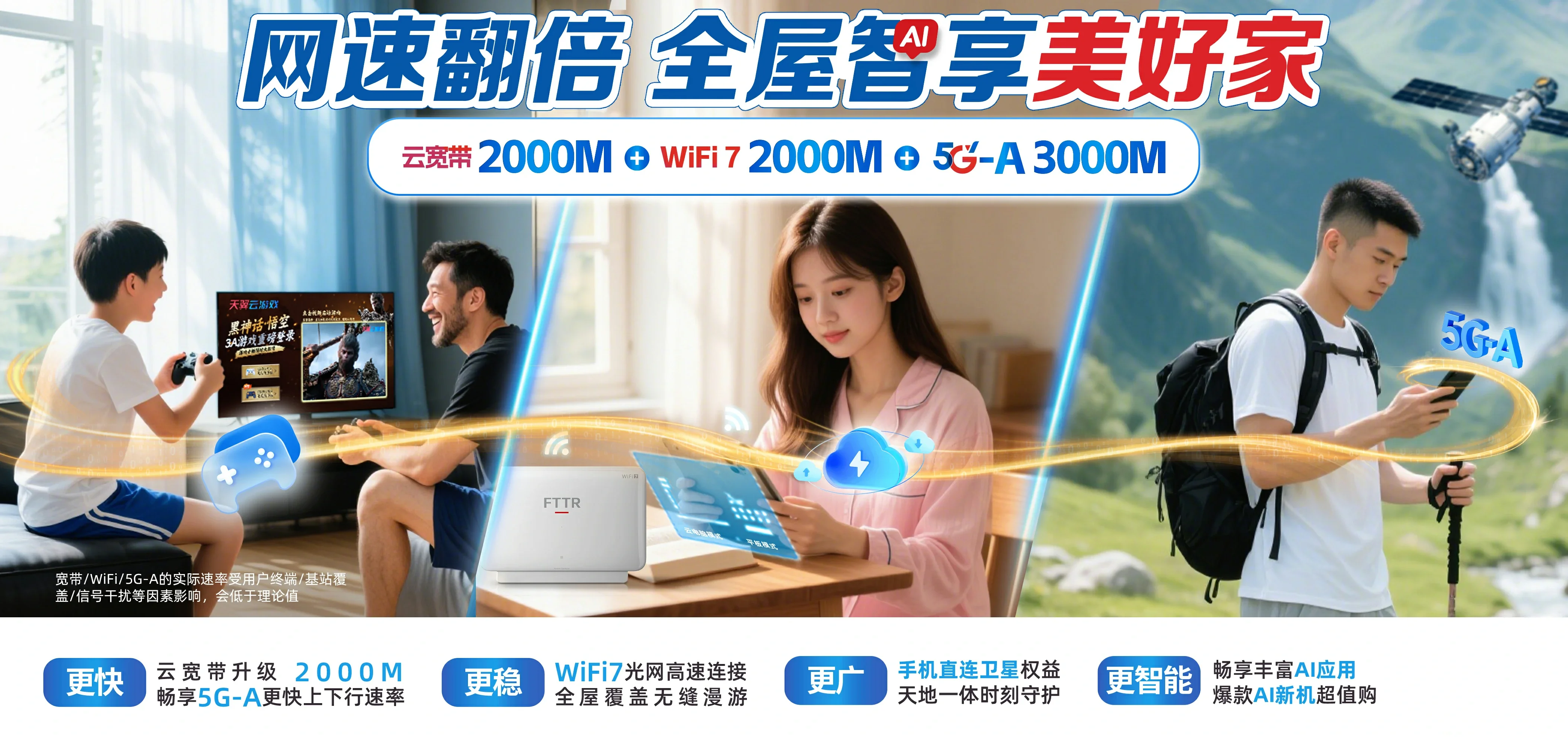 中国电信 章丘区电信宽带 宽带套餐